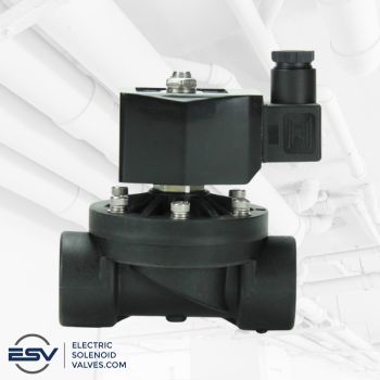 1 inch plastic semi-direct zero differential solenoid valve